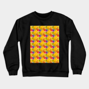 Free Spirit Acid Rainbow Crewneck Sweatshirt